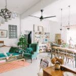 Decoración vintage en una casa llena de muebles y objetos llenos de historia