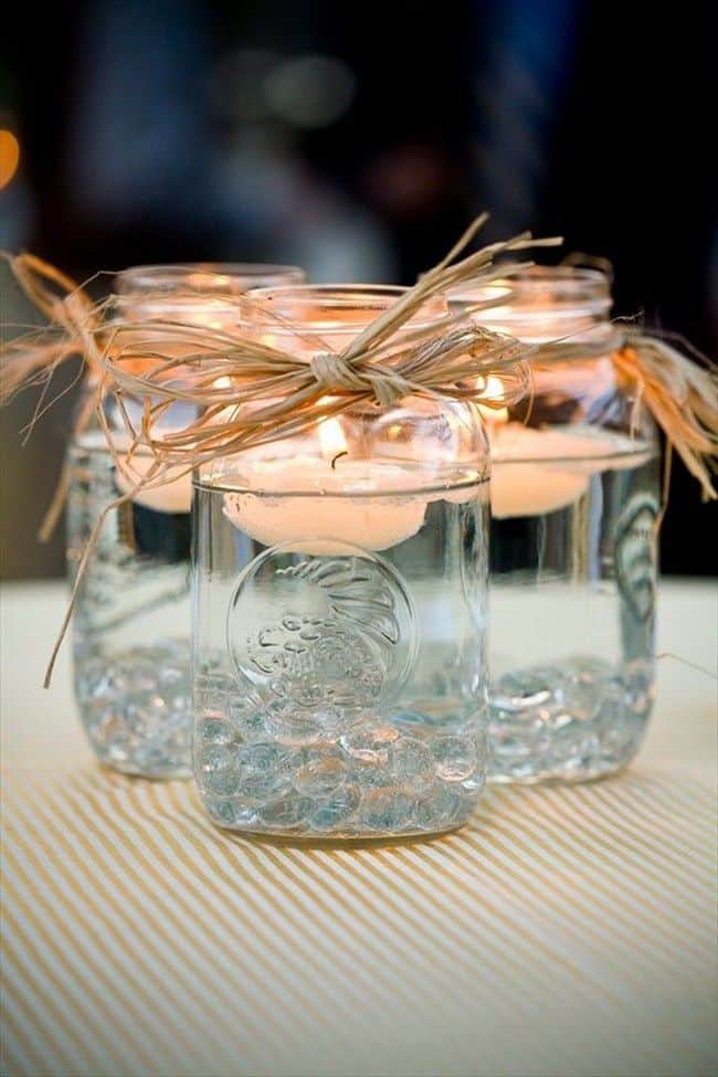 5 centros de mesa para boda vintage