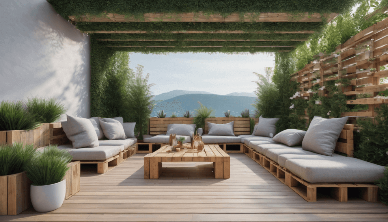 chill out como decorar una terraza con palets