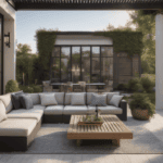 cómo decorar una terraza grande