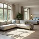 Ventanas Schüco pvc, colchón impecable, sofás rinconera y portal perfecto